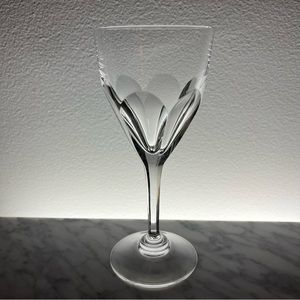 Saint Louis Crystal Burgundy Wine Glass